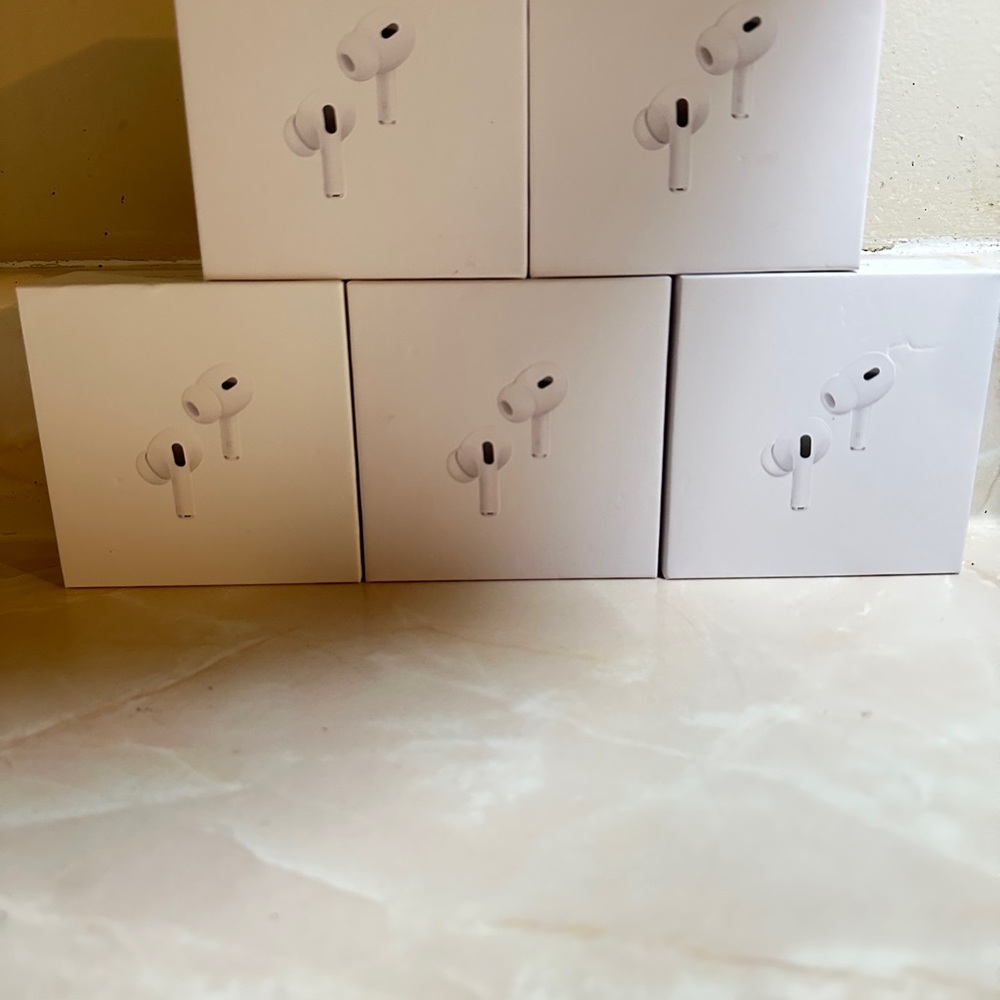 Apple AirPods Pro 2 with White Charging Case